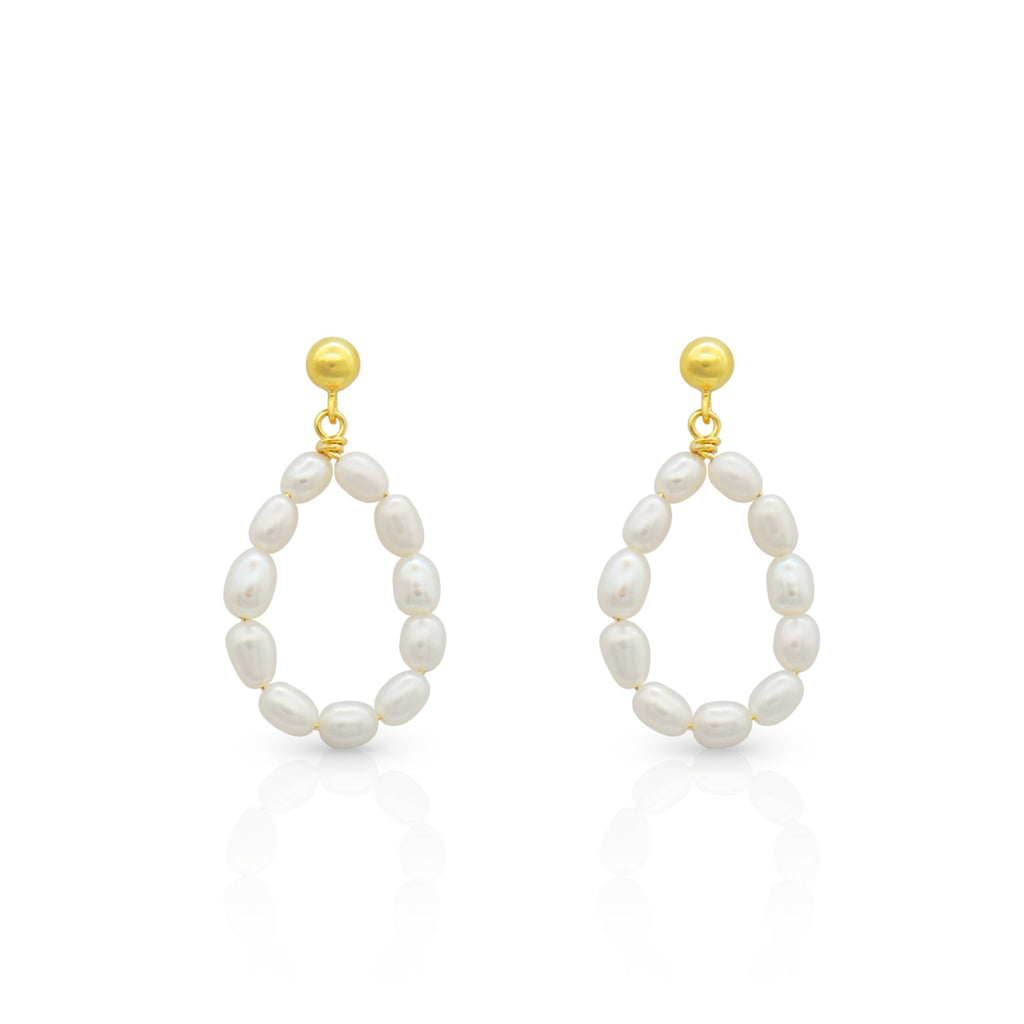 VALENTINE PEARL EARRINGS - Lolomo!
