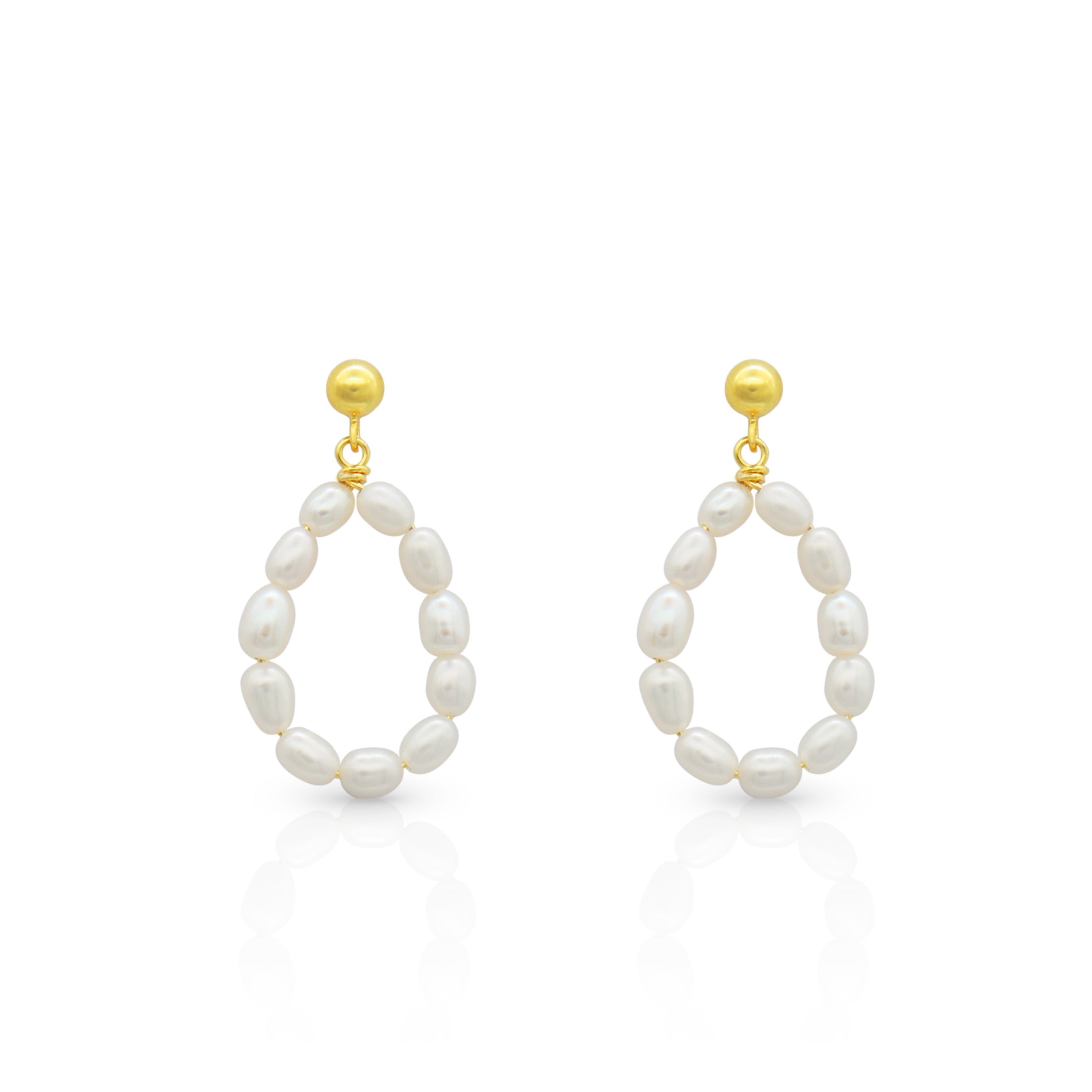 VALENTINE PEARL EARRINGS - Lolomo!