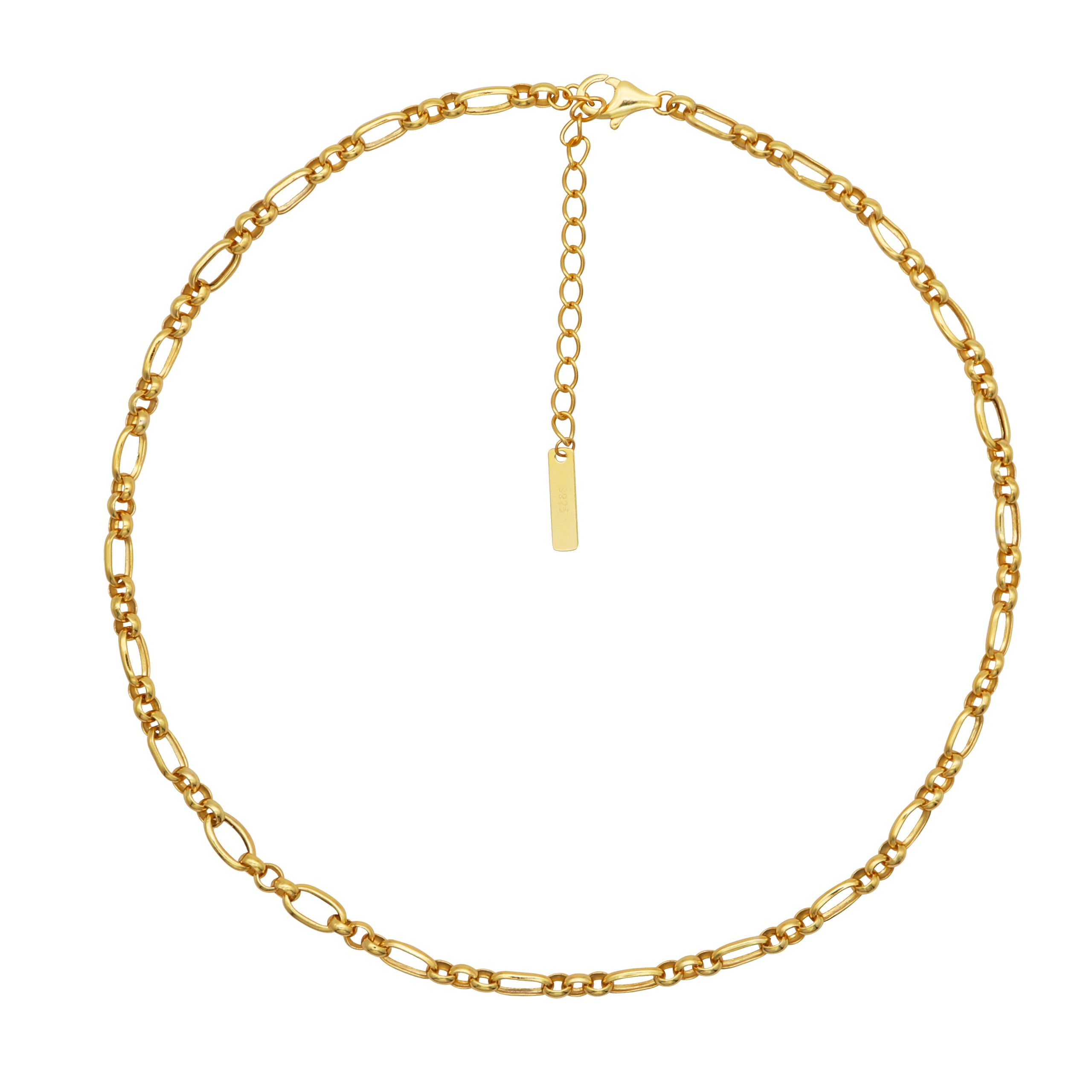 COLLIER CHAÎNE EN OR AEGIS