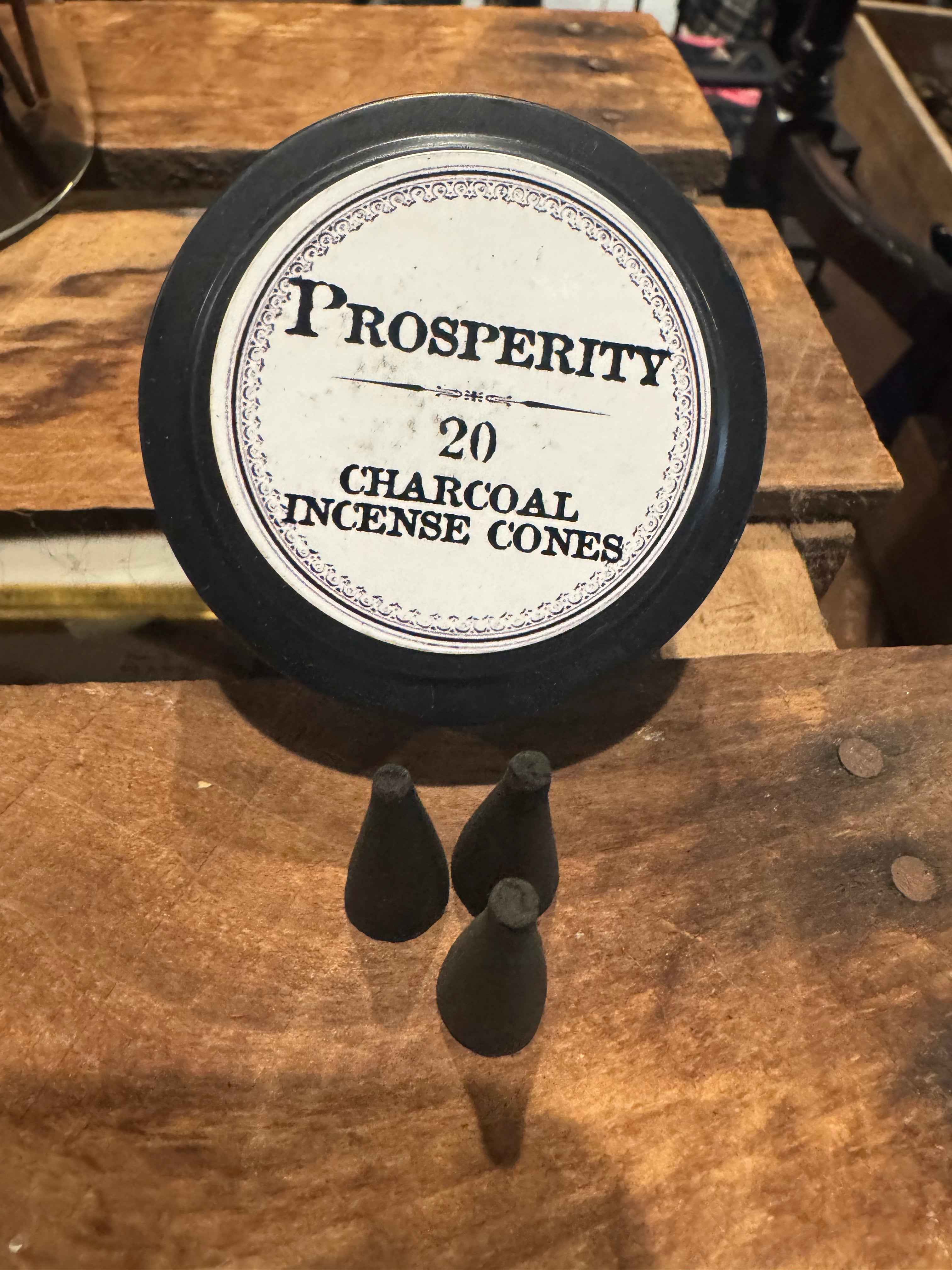 Prosperity Incense Cones Tins