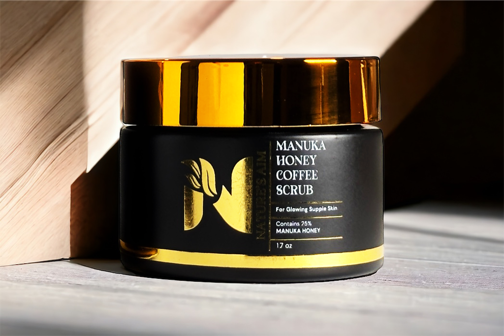 Manuka Honey Coffee Face Scrub - Lolomo!