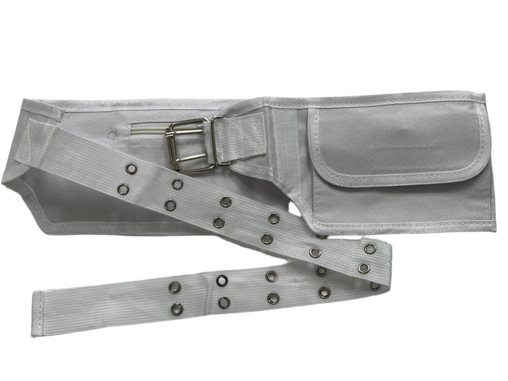 Mens Hajj & Umrah Ahram Ihram Belt - Adjustable Design Fits Up to 50" Waist