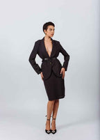ShawlLapels Single-Breasted Blazer – Women’s Tailored Jacket