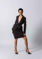 ShawlLapels Single-Breasted Blazer – Women’s Tailored Jacket