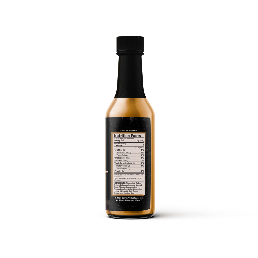 Rose of Justice : Pineapple Habanero Hot Sauce