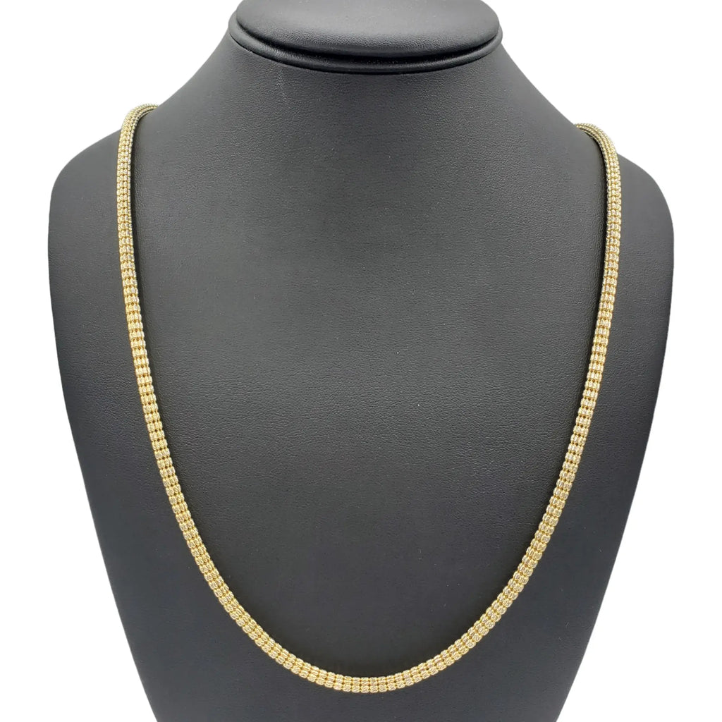 10K Gold- Ice Chain (Yellow Gold)