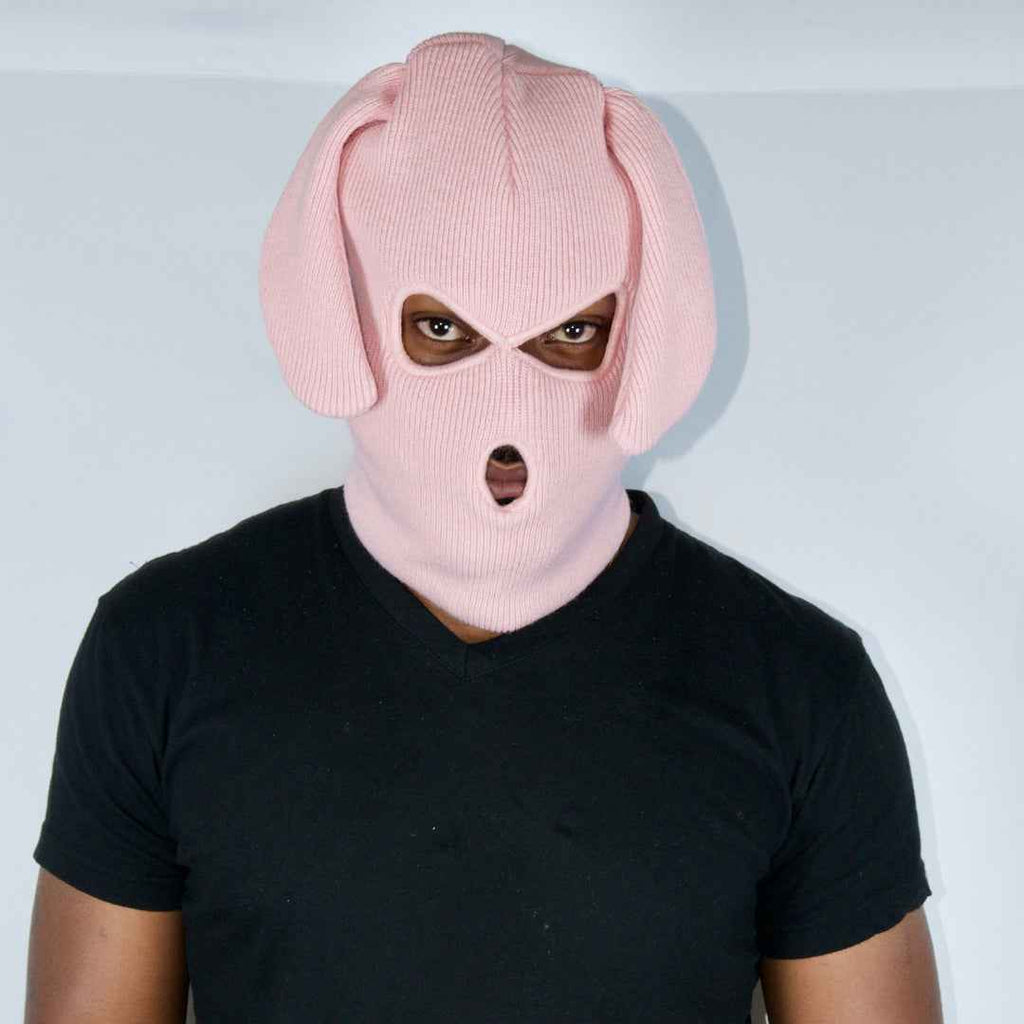Pink Bunski 3 Hole Balaclava