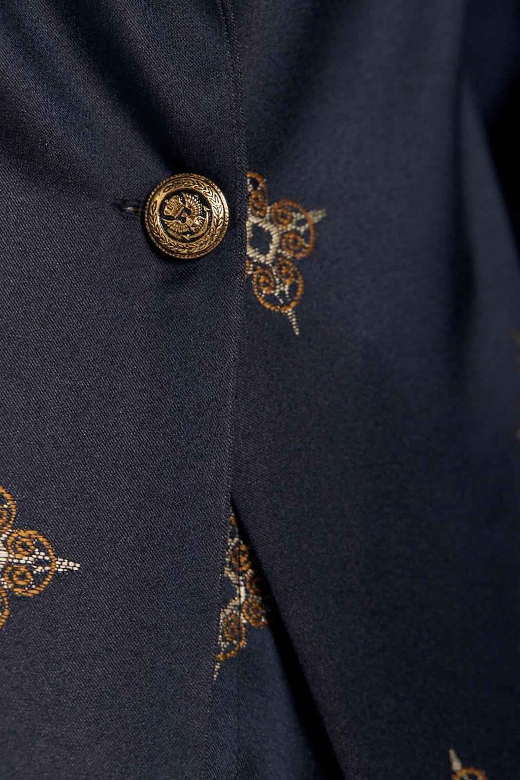 Standout Black and Gold Blazer