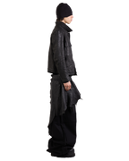 LEATHER HALF SKIRT - Lolomo!