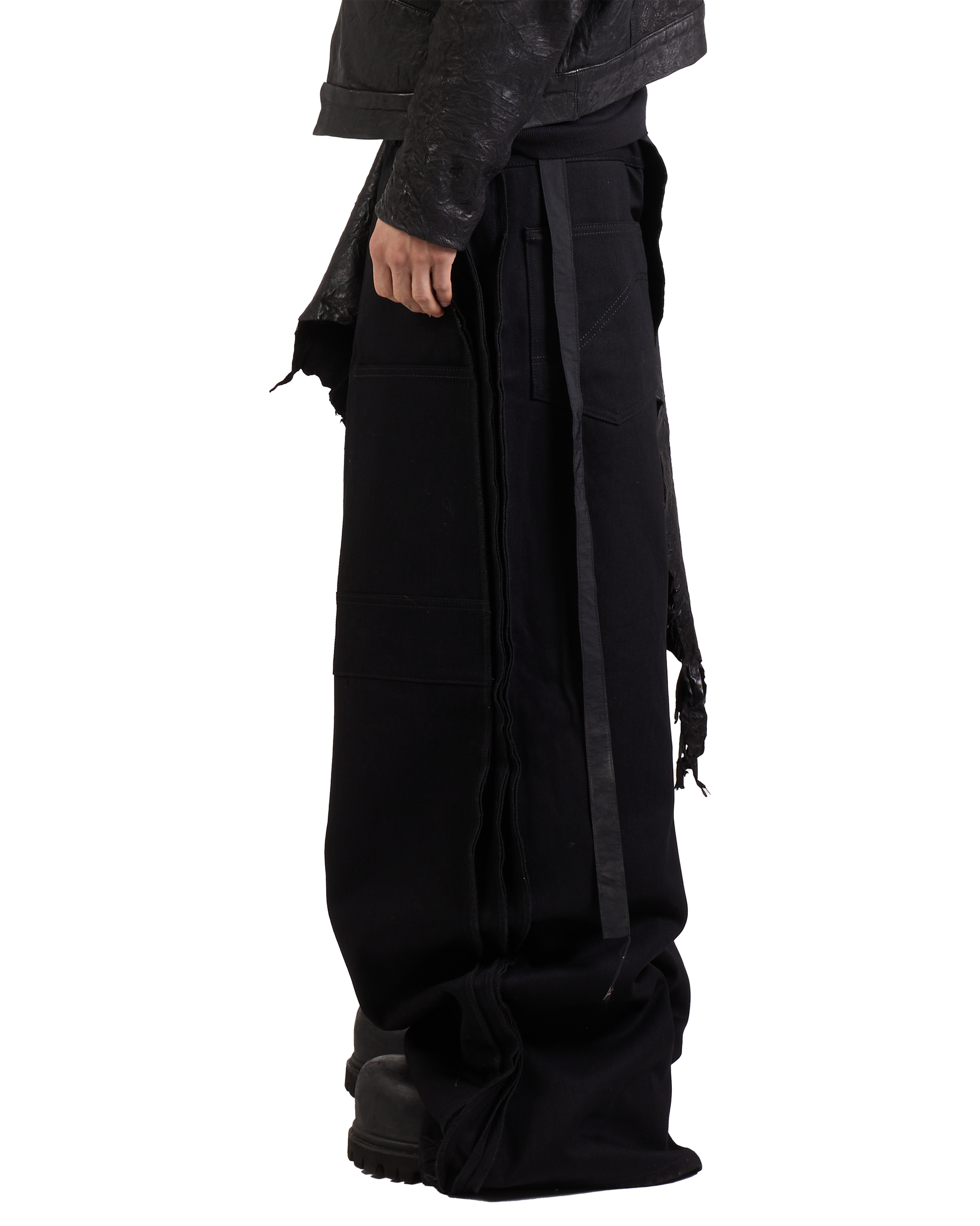 LEATHER HALF SKIRT - Lolomo!