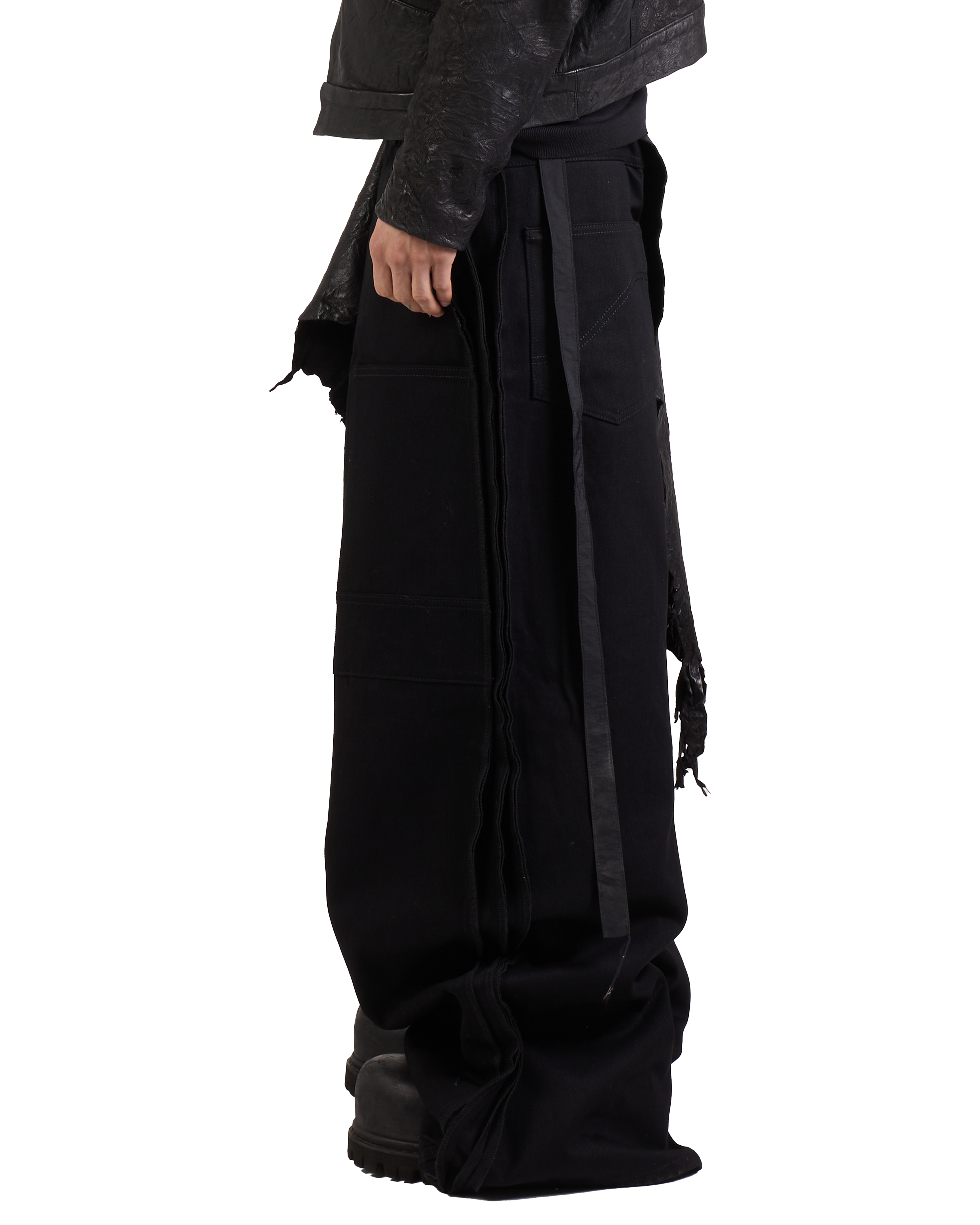 LEATHER HALF SKIRT - Lolomo!