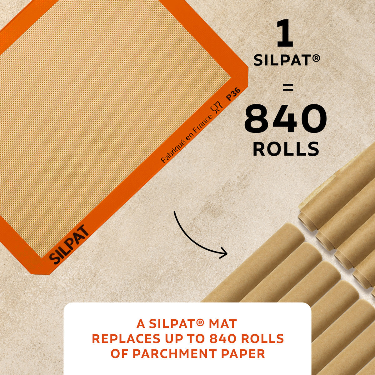 Silpat 3/4 Size Baking Mat