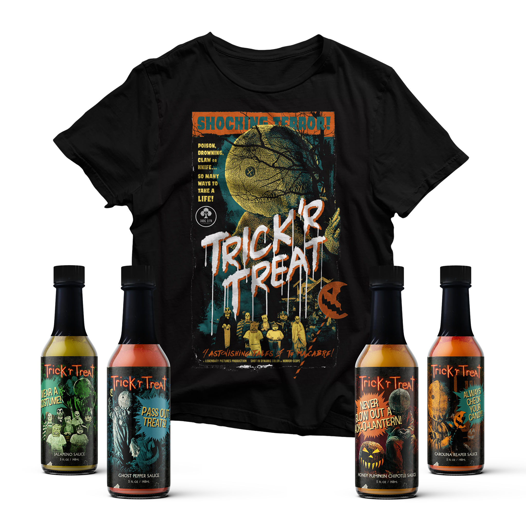 Trick 'r Treat Hot Sauce 4-Pack