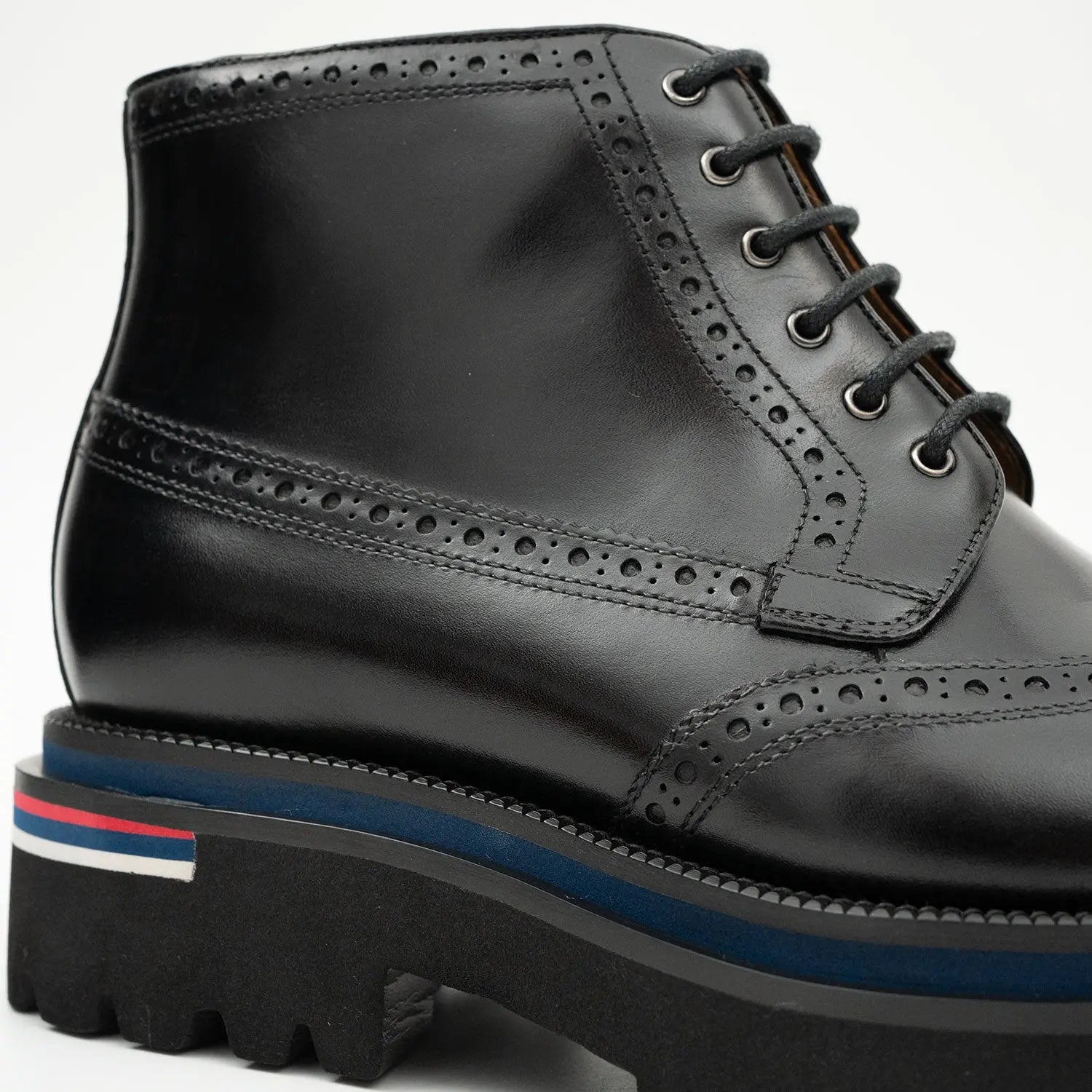 Side - Zipper Martin Boots 3016B Black