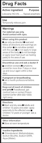 Tattoo Numbing Gel - Mid Session