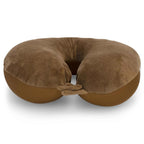 Plush Microbeads Travel Neck Pillow