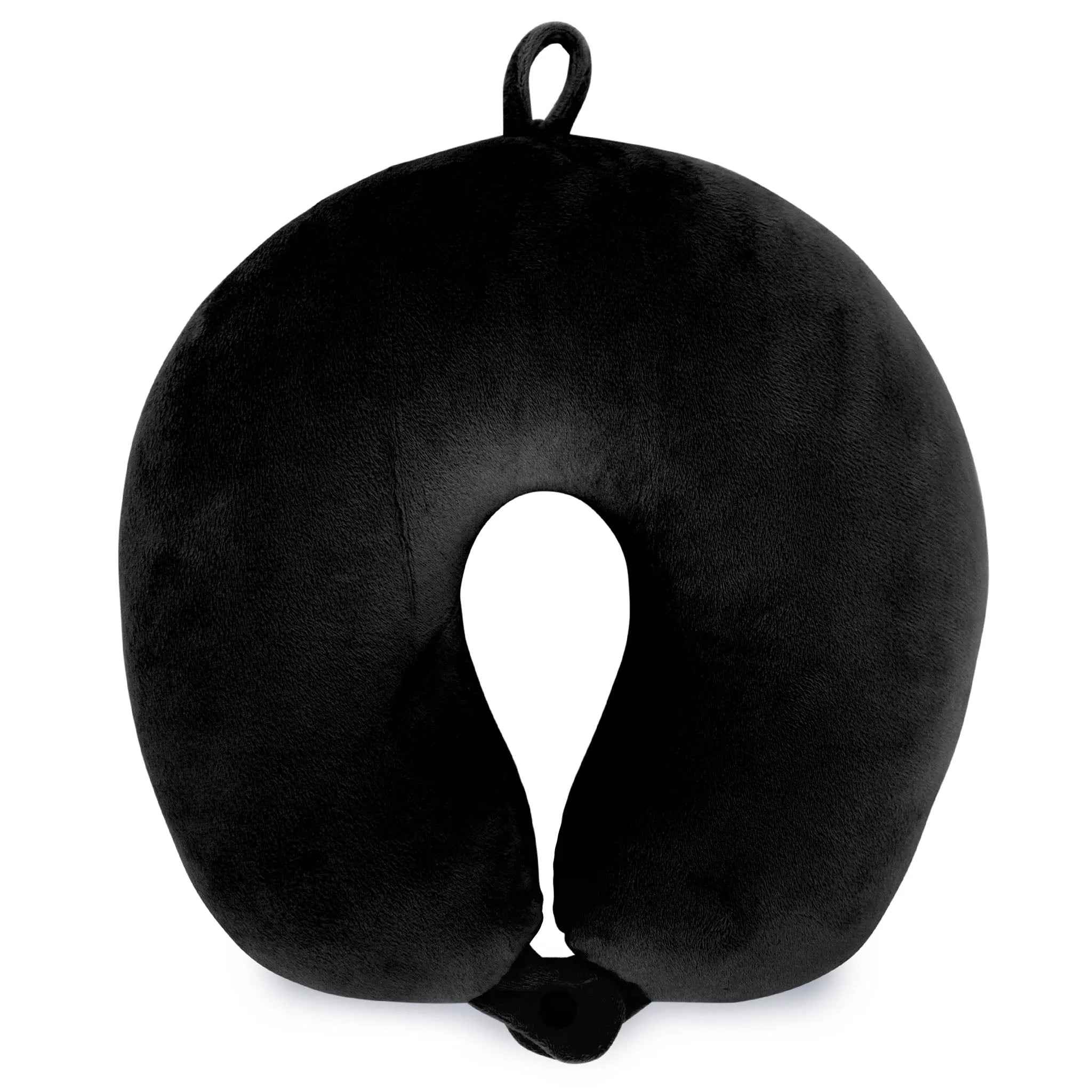 Plush Microbeads Travel Neck Pillow