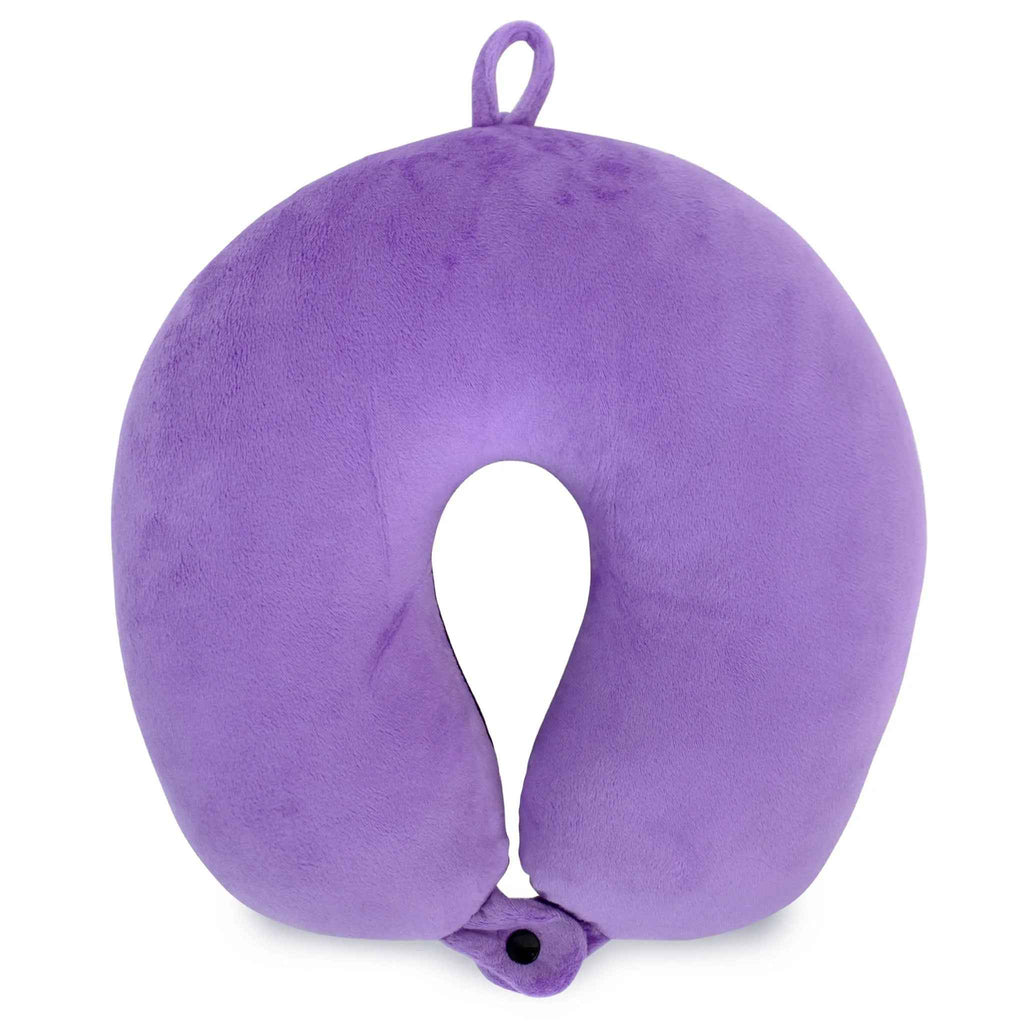 Plush Microbeads Travel Neck Pillow