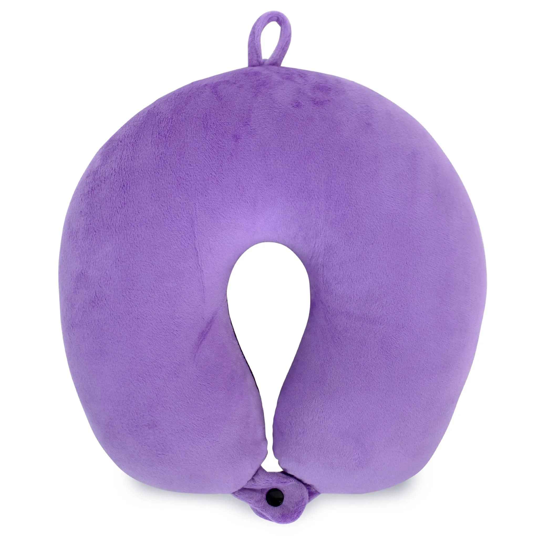 Plush Microbeads Travel Neck Pillow