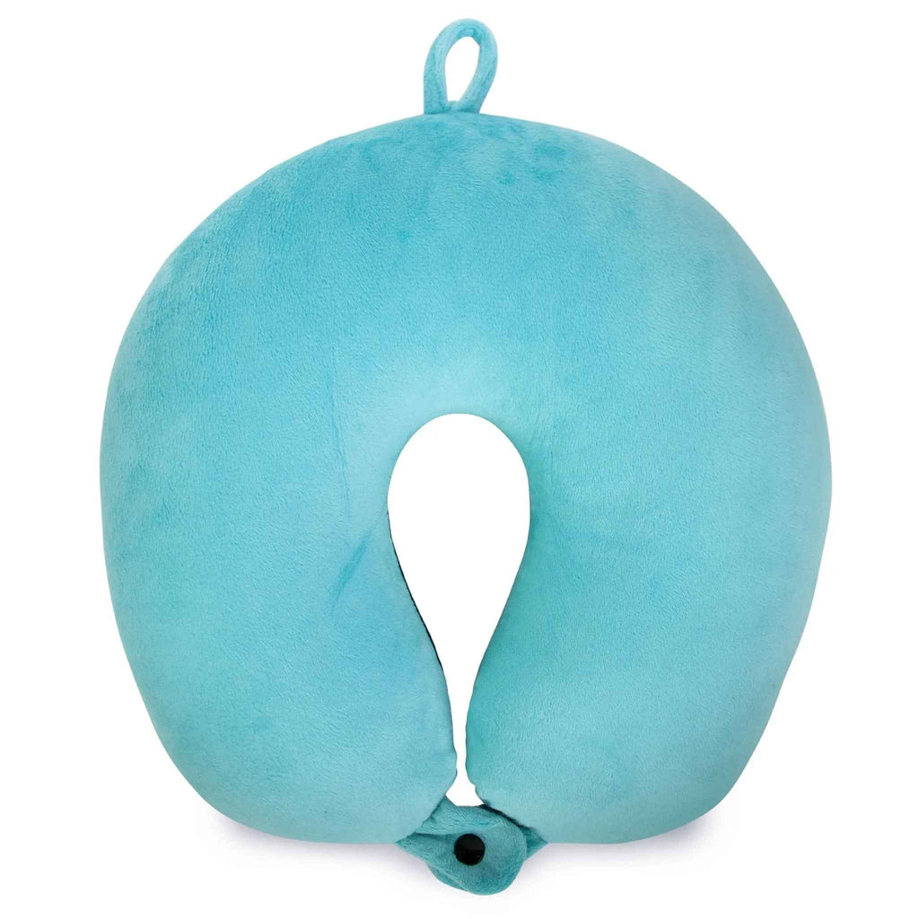 Plush Microbeads Travel Neck Pillow