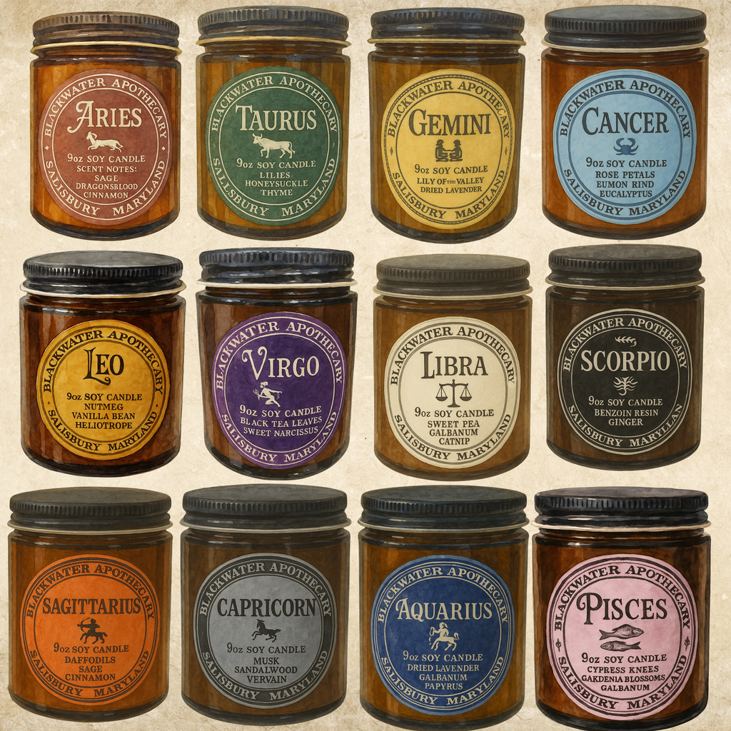 Zodiac Collection - Candles - Lolomo!