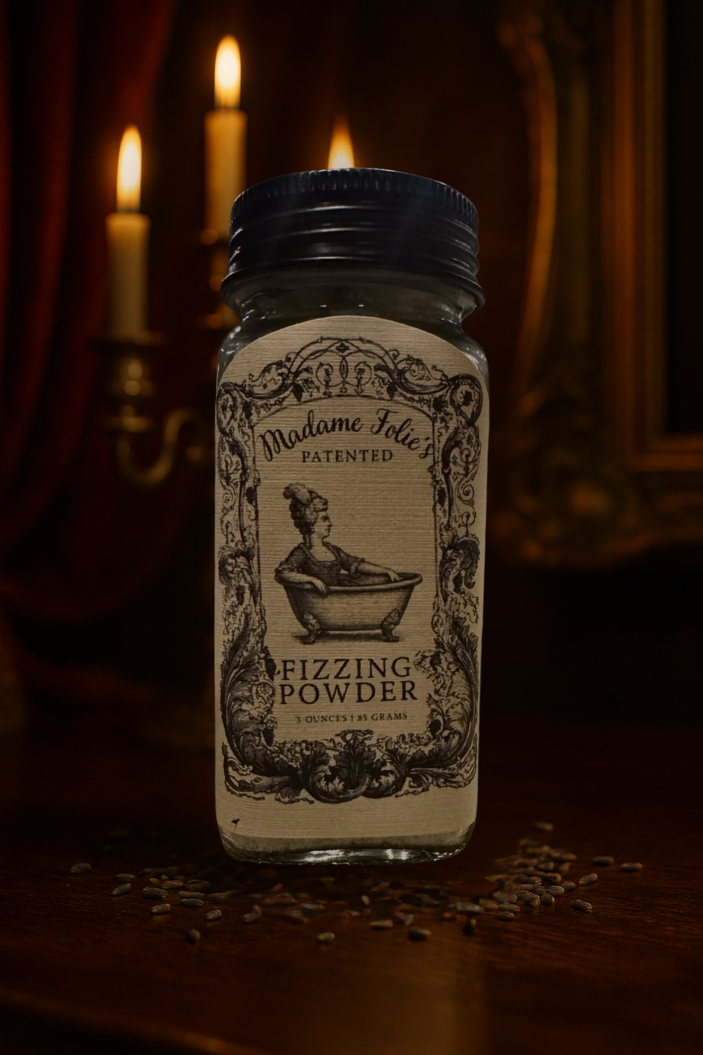 Madame Folie’s Patented Fizzing Powder™