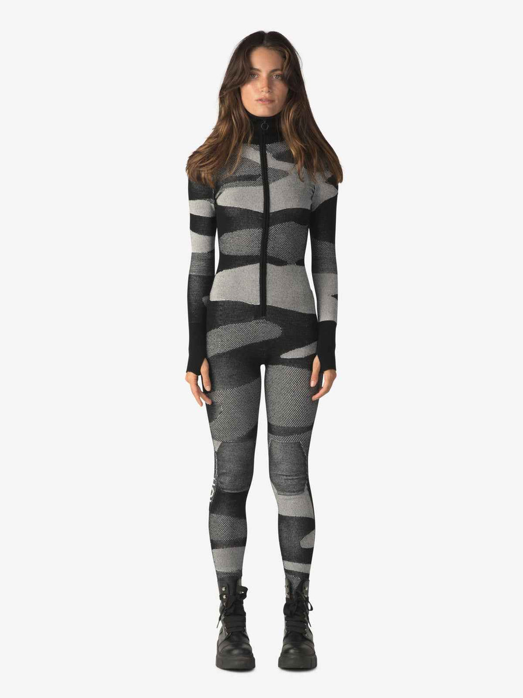 Merino Airwarm Bodysuit - Black