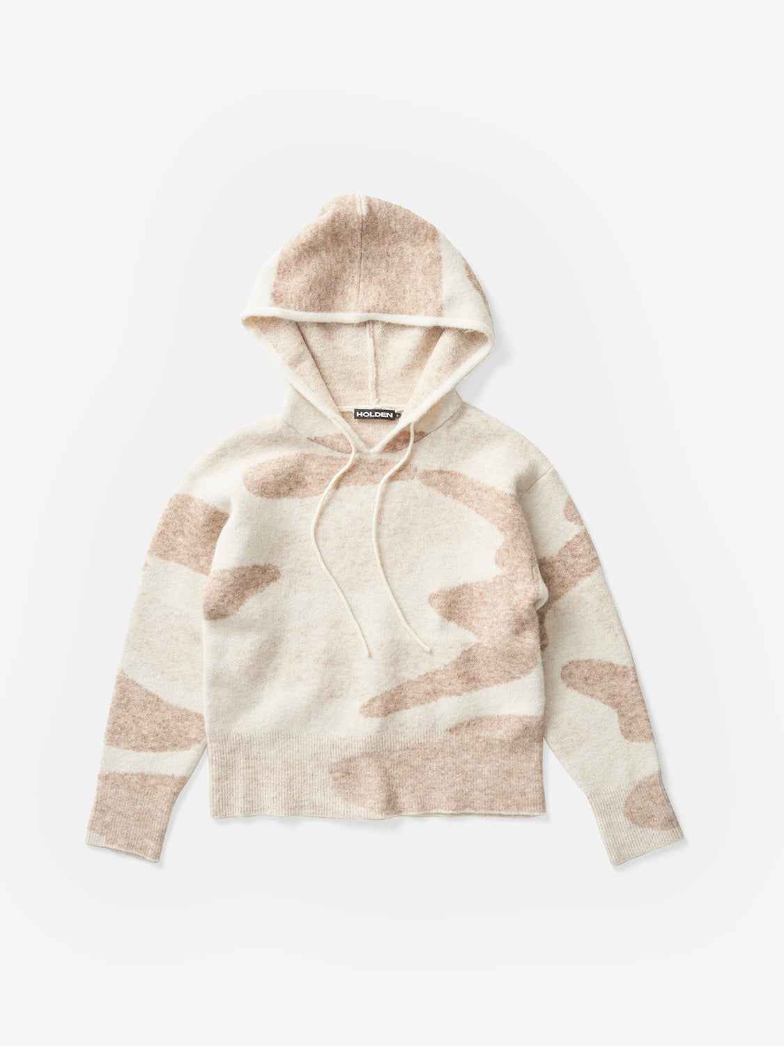 CHALET HOODIE - Cream Camo