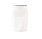 Luxe White Mini Tweed Skirt – Women’s Chic Mini Skirt