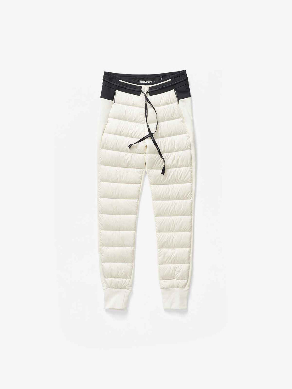 Hybrid Down Jogger - Pearl