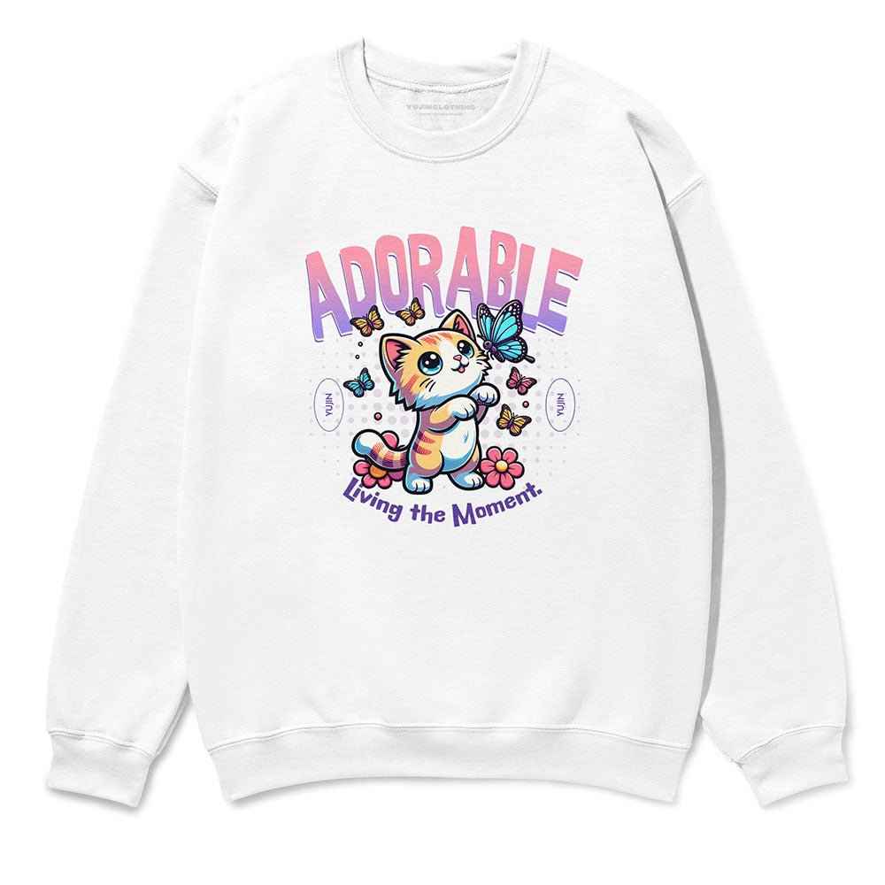 Adorable Cat Sweatshirt