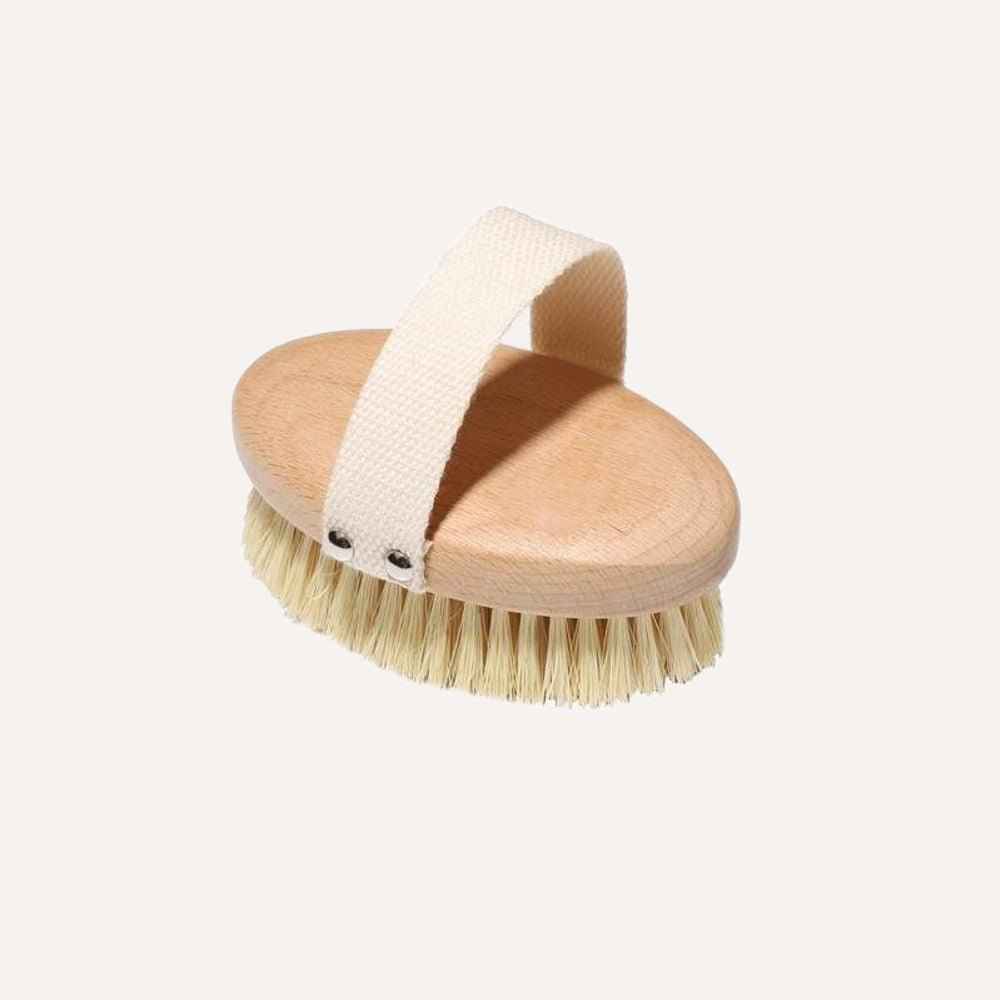 Bamboo Dry Brush for Body – Exfoliate & Improve Circulation