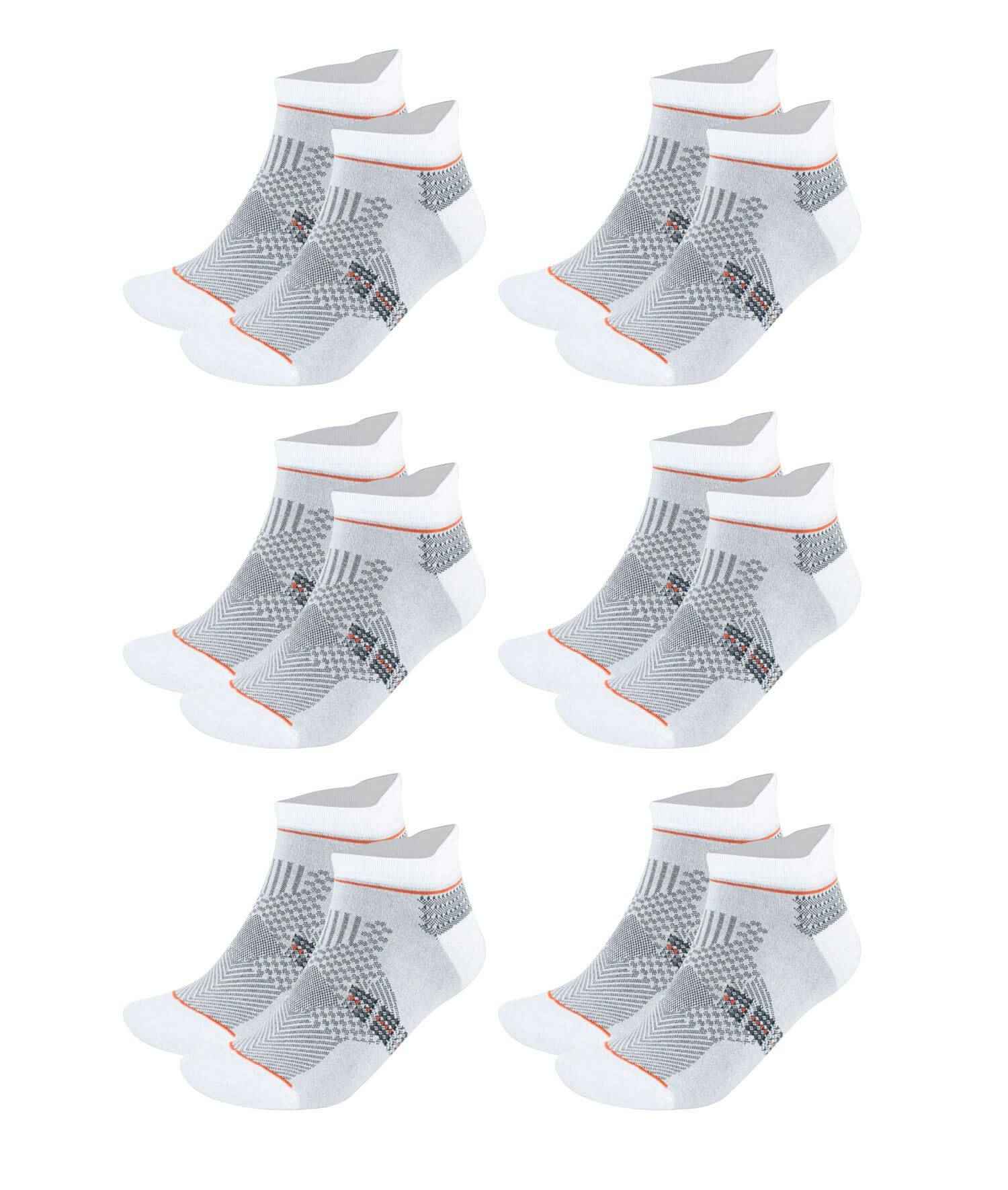 Men's & Women's Bamboo Ankle Socks 6-Pack