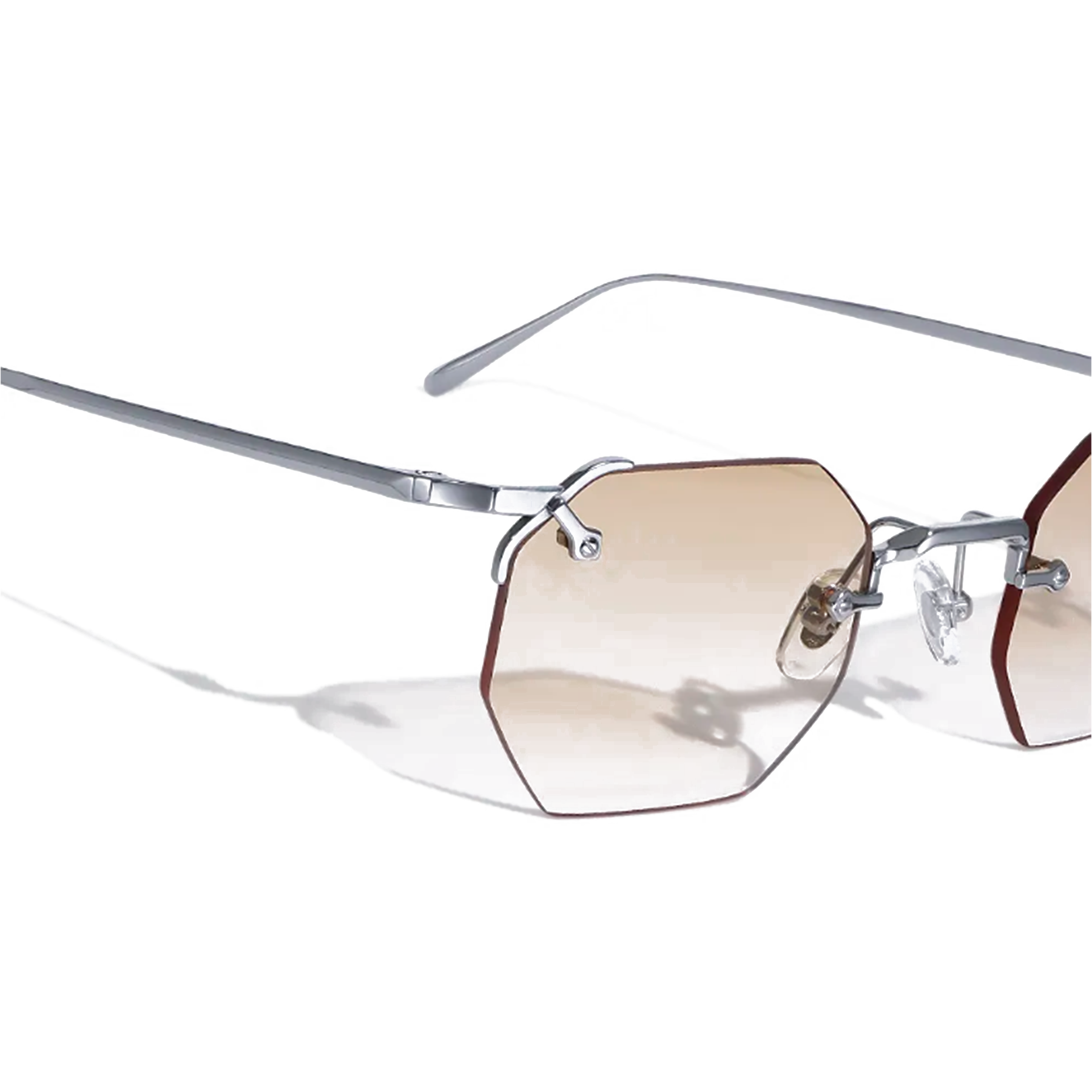 Aplos Metal Hexagon Sunglasses - Lolomo!