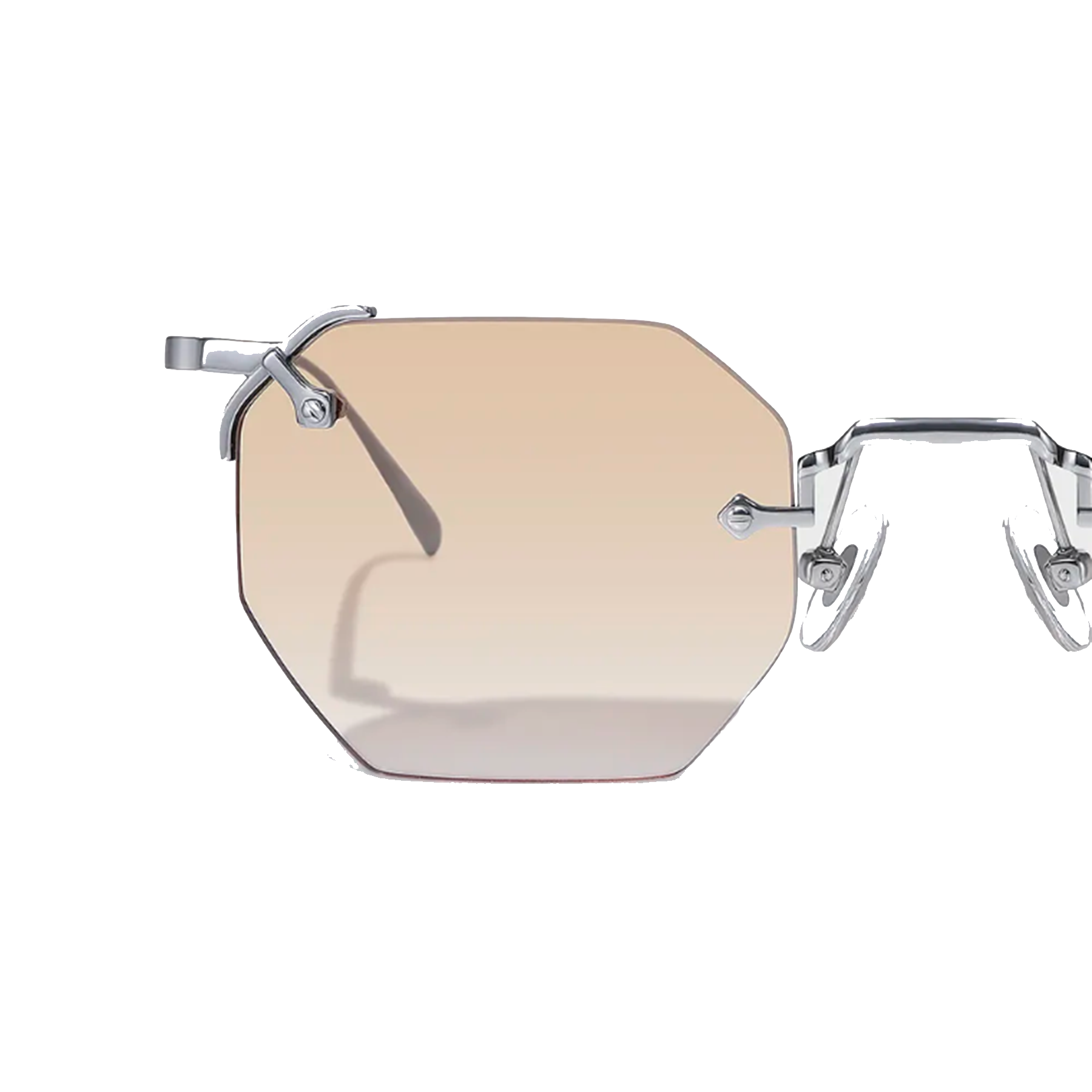 Aplos Metal Hexagon Sunglasses - Lolomo!