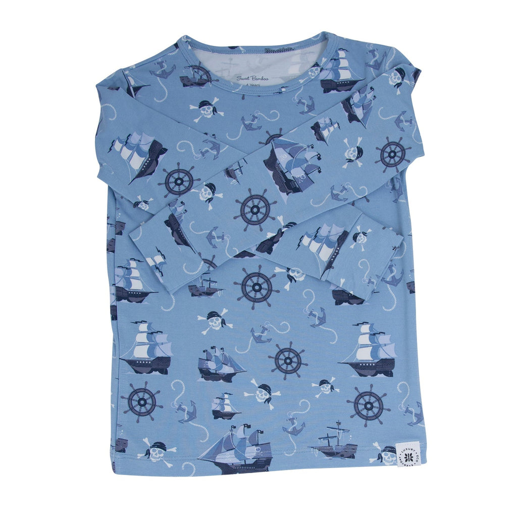 Pirate Ships Big Kid Pajama