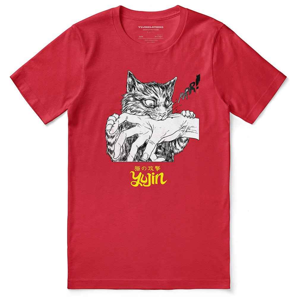 Bite Attack Cat T-Shirt