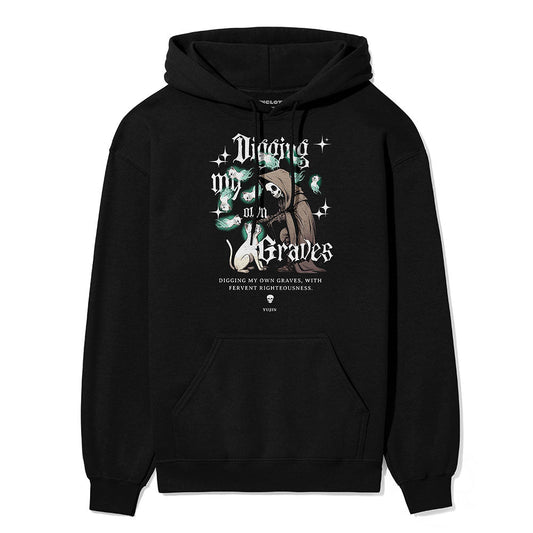 Digging My Own Graves Cat Hoodie