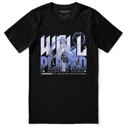 Camiseta de anime bien jugada