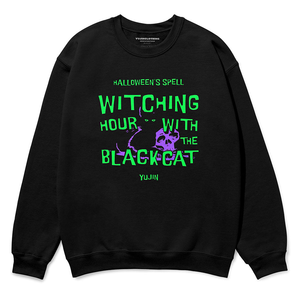 Black Cat Spell Sweatshirt