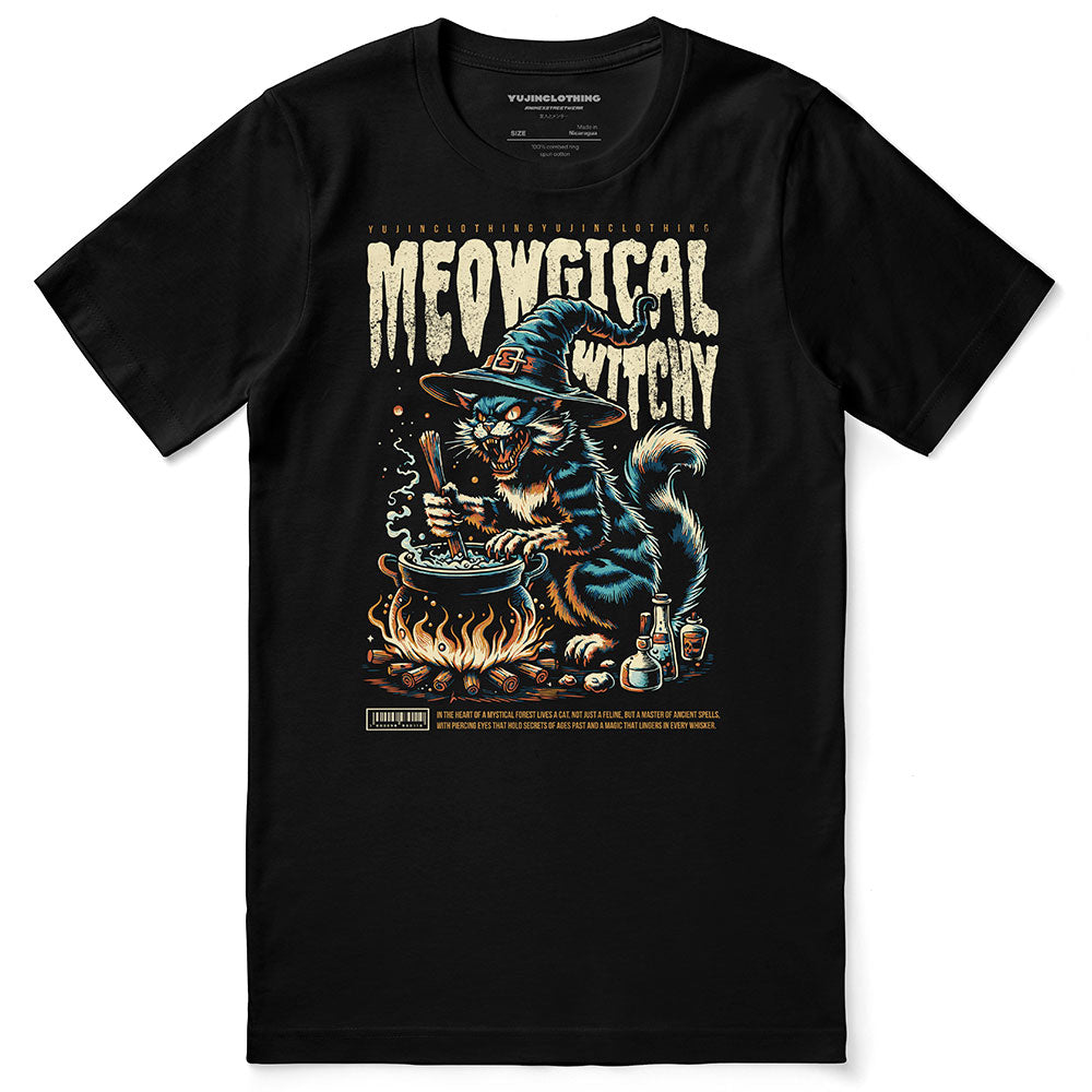 Meowgical Witchy T-Shirt