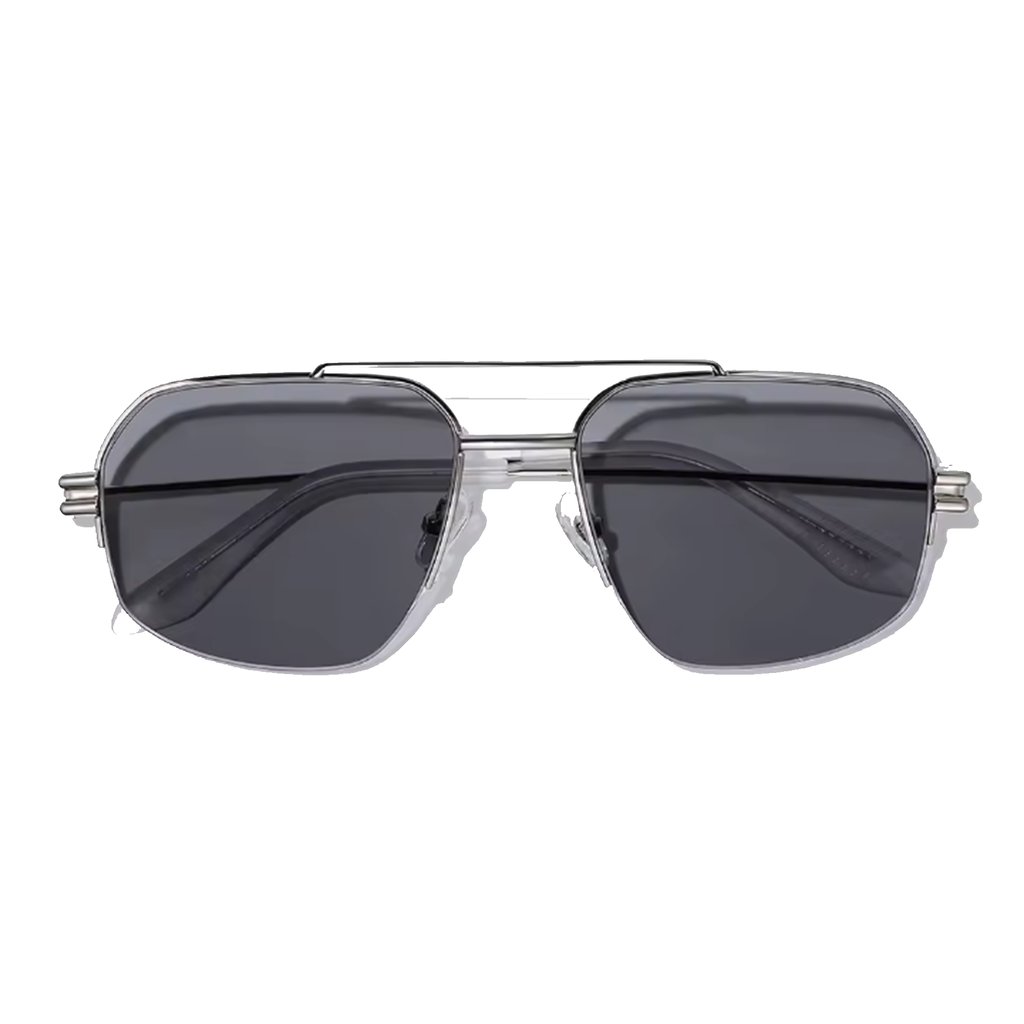 Bold Black Aviator Sunglasses - Lolomo!