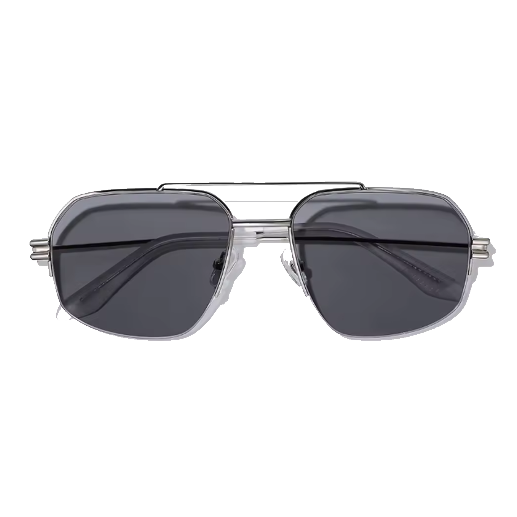 Bold Black Aviator Sunglasses - Lolomo!
