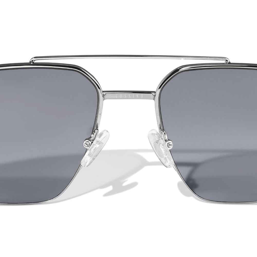 Bold Black Aviator Sunglasses