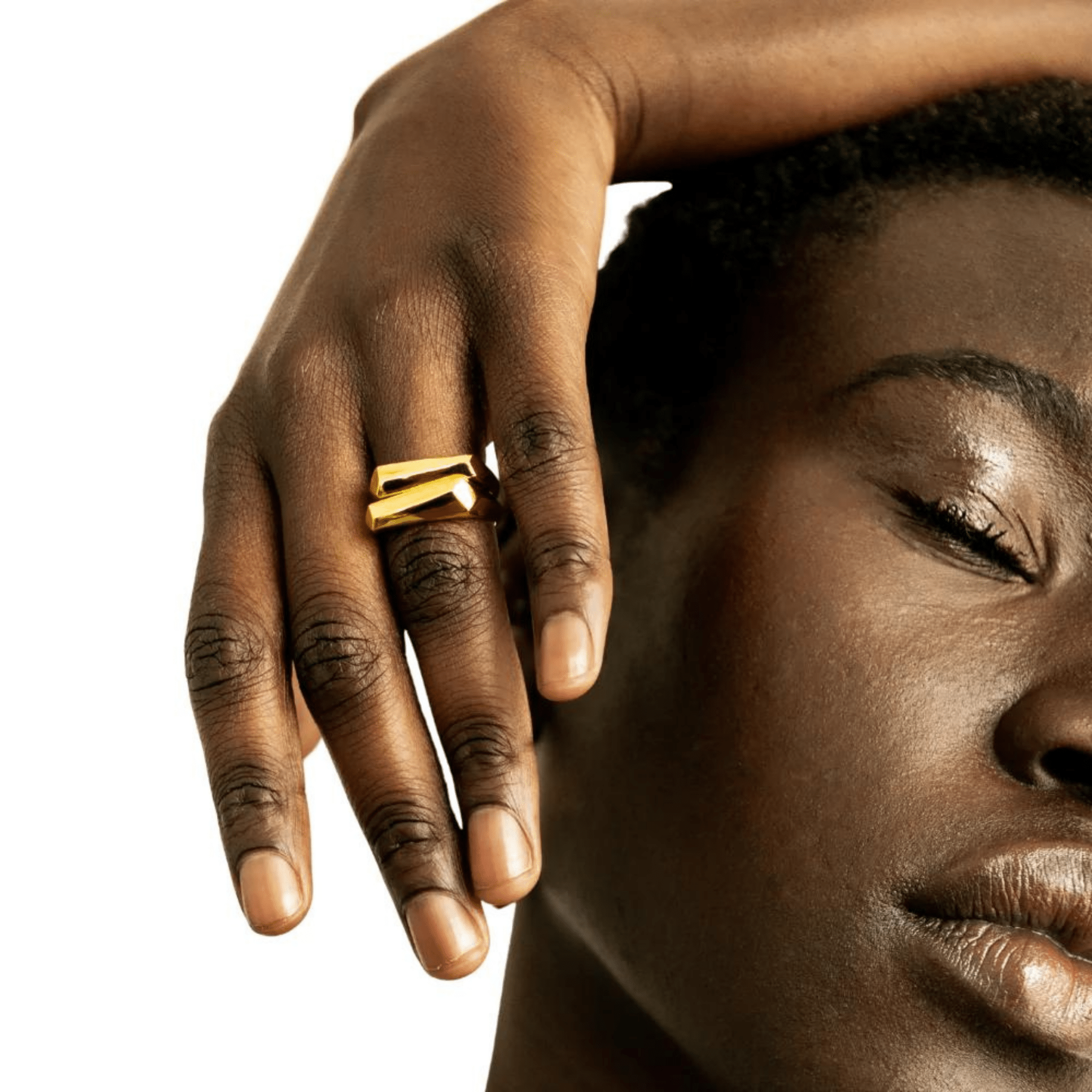 CARESSE STACK RINGS SET - Lolomo!