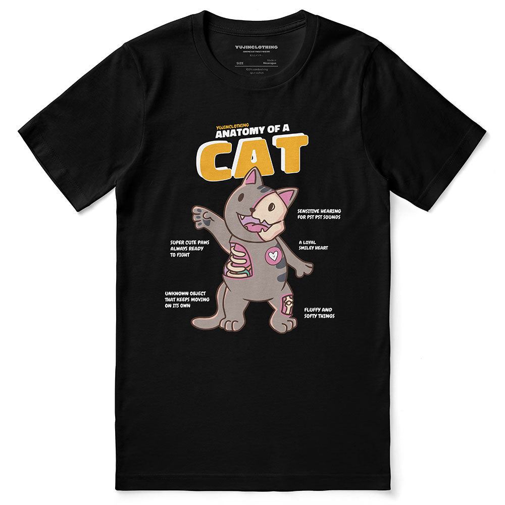 Cat Anatomy T-Shirt - Lolomo!