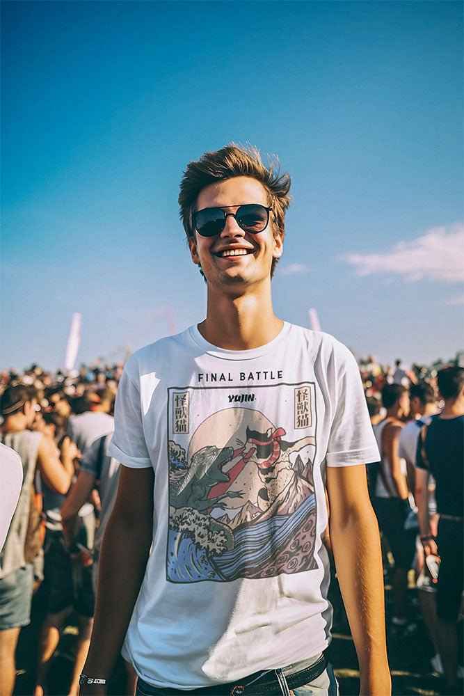 Cat Final Battle T-Shirt