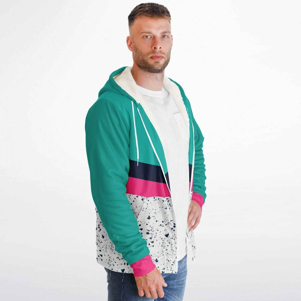 Bottoms Up Microfleece Ziphoodie