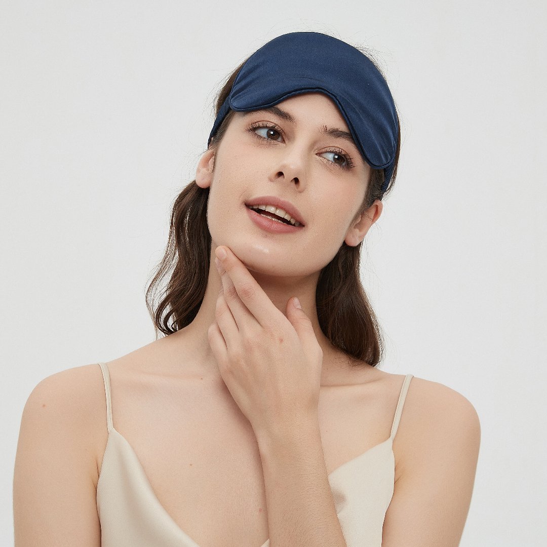 Charmeuse Silk Sleep Mask by Mari Ann Silk