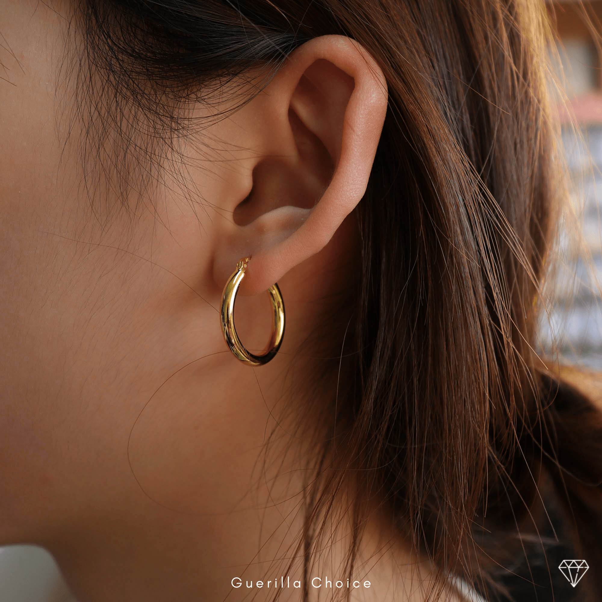 CLAIRE GOLD EARRINGS - Lolomo!